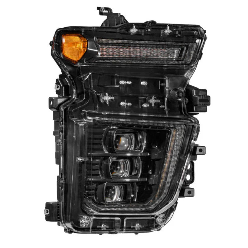 Chevrolet Silverado HD: Multicolor Flow Series Headlights (2020-2023) | XB Morimoto