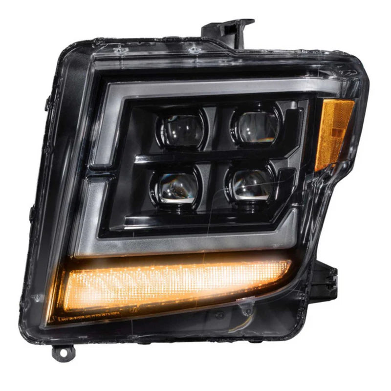 Nissan Titan: Multicolor Flow Series Headlights (2016-2024) | XB Morimoto
