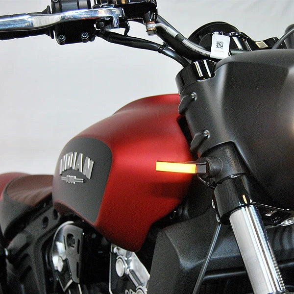 Indian Scout Bobber Front Turn Signals (2018-2024)