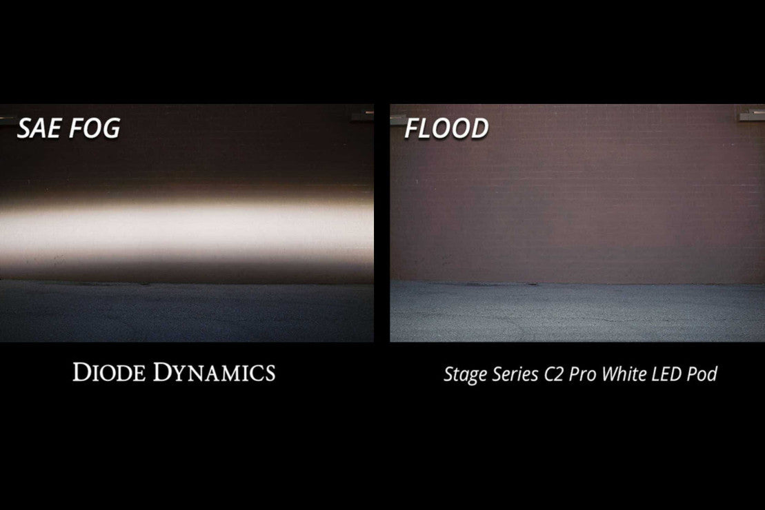 Stage Series Backlit Ditch Light Kit for 2016-2023 Toyota Tacoma