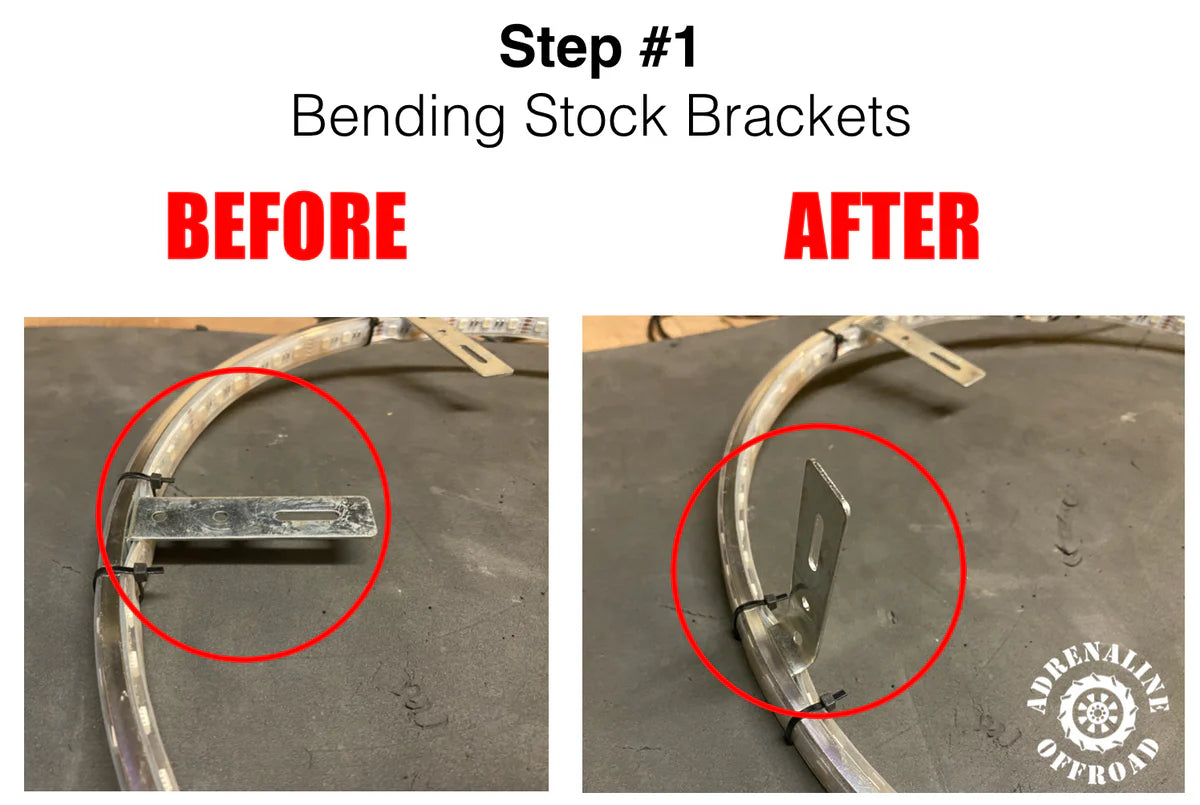 Drum Brake Mounting Kit (Wheel Lights)