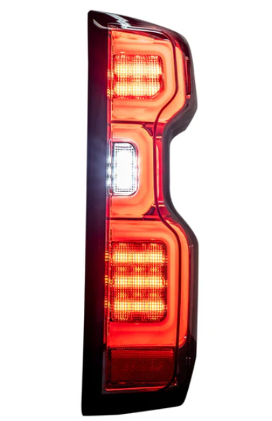 Chevy Silverado 2500/3500 20-23 Ultra Bright OLED Tail Lights (Replaces Factory/OEM Halogen Tail Lights Only) - CLEAR LENS