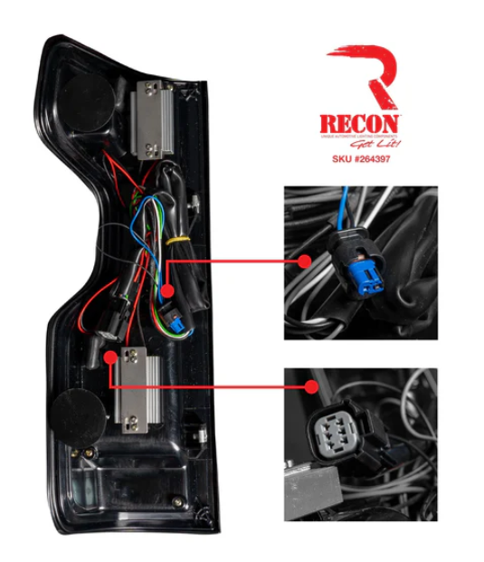 Chevy Silverado 2500/3500 20-23 Ultra Bright OLED Tail Lights (Replaces Factory/OEM Halogen Tail Lights Only) - CLEAR LENS