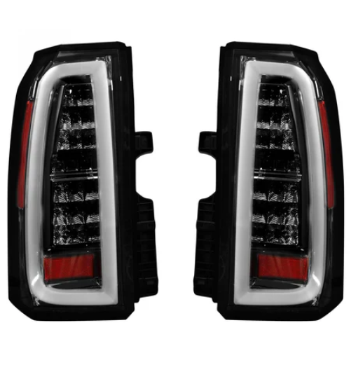 Chevy Tahoe & Suburban 15-20 OLED Bar-Style Tail Lights LED - SMOKED
