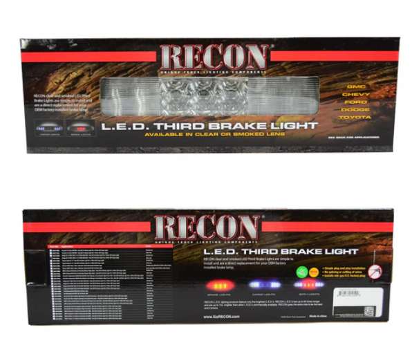 Dodge RAM 2500/3500 10-25 LED 3rd Brake Light Kit LED in Clear