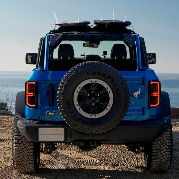 Ford 21-25 BRONCO ULTRA HIGH POWER Red LED 3rd Brake Light Kit - Clear Lens