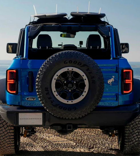 Ford 21-25 BRONCO ULTRA HIGH POWER Red LED 3rd Brake Light Kit - Smoked Lens