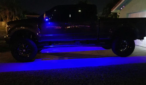 Ford F-150 SVT Raptor 17-20 Ultra High Power LED Mirror / Puddle Lights - BLUE