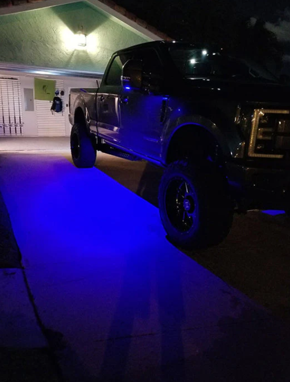 Ford F-150 SVT Raptor 17-20 Ultra High Power LED Mirror / Puddle Lights - BLUE