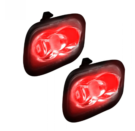 Ford F-150 SVT Raptor 17-20 Ultra High Power LED Mirror/Puddle Lights - RED