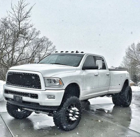 (OPEN BOX) Dodge RAM Heavy-Duty 2500/3500 03-18 Cab Light Set Strobe LED Smoked Lens in White & Amber
