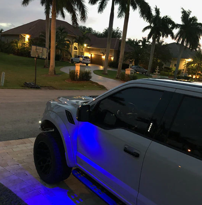 Ford Super Duty 17-25 Ultra High Power LED Mirror / Puddle Lights - BLUE