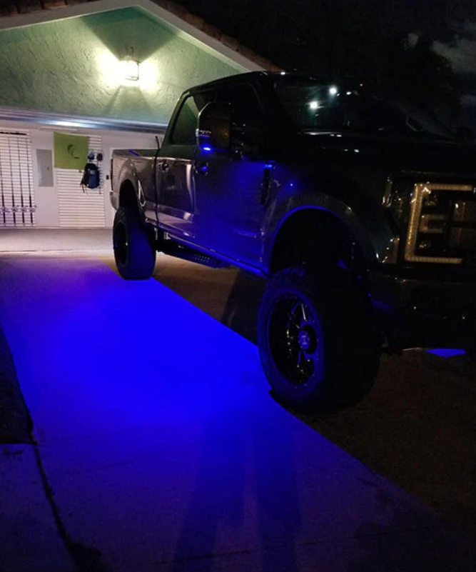 Ford Super Duty 17-25 Ultra High Power LED Mirror / Puddle Lights - BLUE