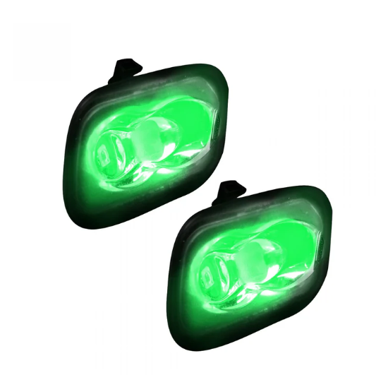 Ford Super Duty 17-25 Ultra High Power LED Mirror / Puddle Lights - GREEN