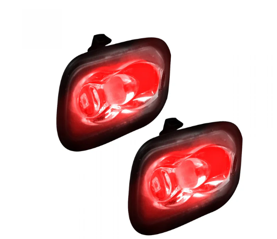Ford Super Duty 17-25 Ultra High Power LED Mirror / Puddle Lights - RED