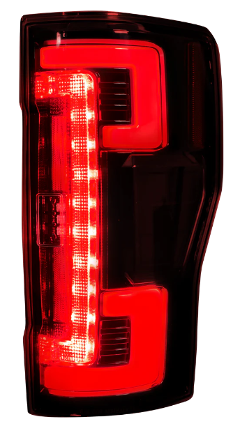 Ford Super Duty 20-22 Ultra Bright OLED Tail Lights (Replaces Factory/OEM Halogen) - RED