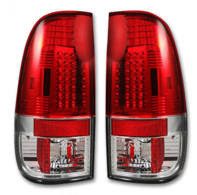 (removed) Ford Super Duty F250HD/F-250/F-350/F-450/F-550 99-07 Tail Lights LED in Red Lens