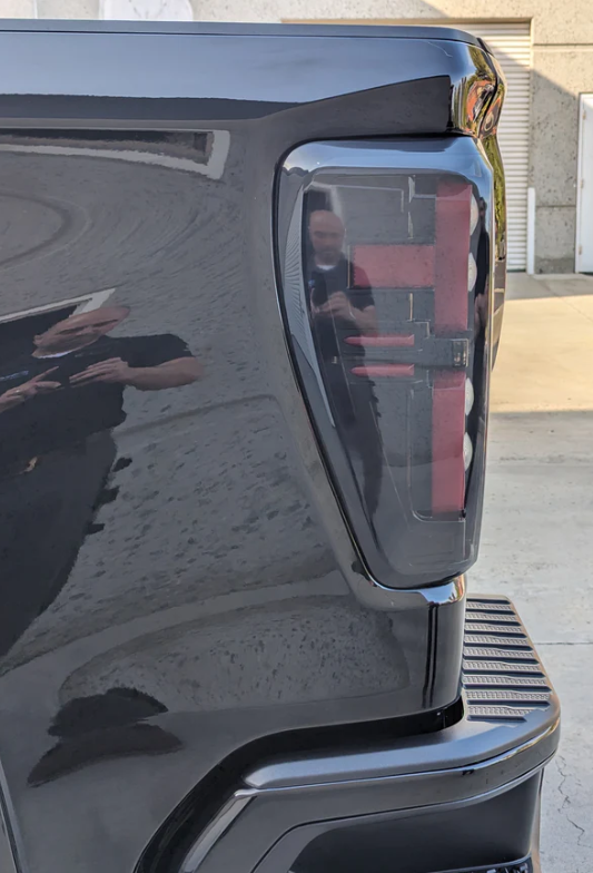 GMC Sierra 1500 19-25 Ultra Bright OLED Tail Lights (Replaces Factory/OEM Halogen Tail Lights Only) - SMOKED LENS