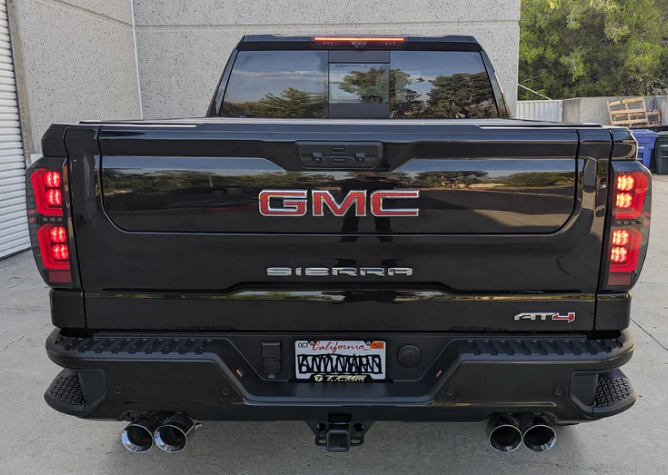 GMC Sierra 1500 19-25 Ultra Bright OLED Tail Lights (Replaces Factory/OEM Halogen Tail Lights Only) - SMOKED LENS