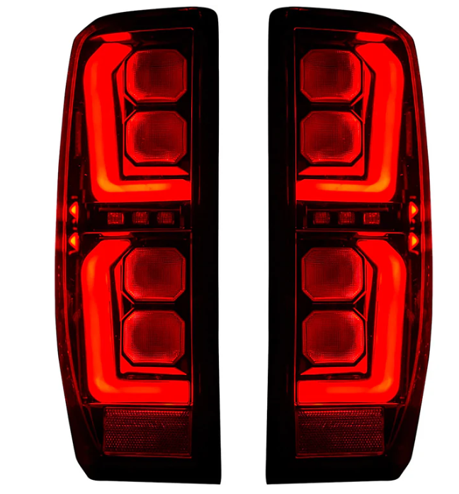 GMC Sierra 1500 19-25 Ultra Bright OLED Tail Lights (Replaces Factory/OEM LED Tail Lights Only) - SMOKED LENS