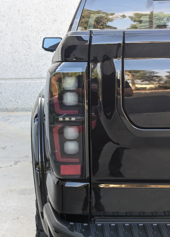 GMC Sierra 1500 19-25 Ultra Bright OLED Tail Lights (Replaces Factory/OEM LED Tail Lights Only) - SMOKED LENS