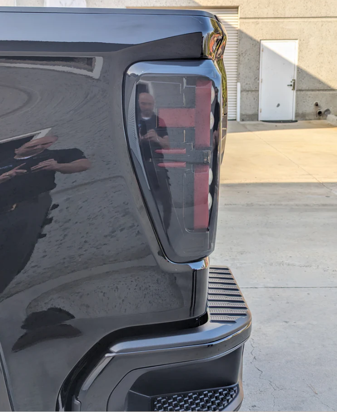 GMC Sierra 1500 19-25 Ultra Bright OLED Tail Lights (Replaces Factory/OEM LED Tail Lights Only) - SMOKED LENS