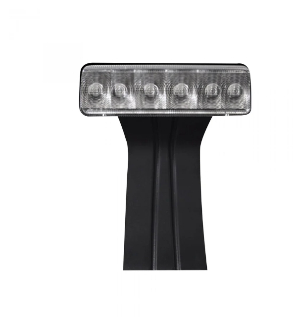 Jeep JK Wrangler 07-18 3rd Brake Light Kit Red LED - CLEAR LENS