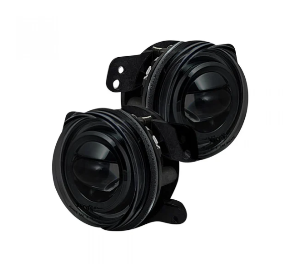 Jeep Wrangler 07-15 2-Piece Fog Lights Set in Smoked & Black
