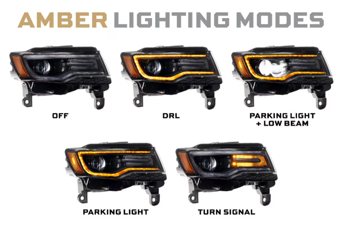 Jeep Grand Cherokee (14-22) XB LED Headlights (Gen II)