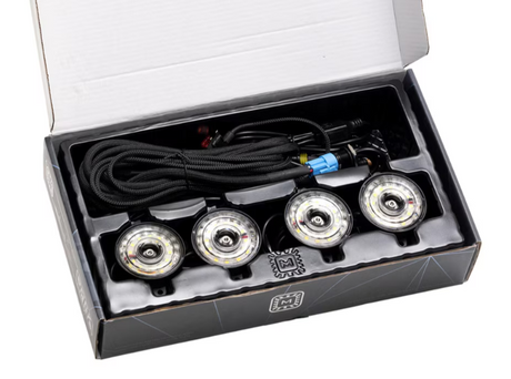 Morimoto Rock Light Kit: White (4 pc)