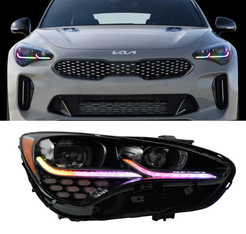 Kia Stinger Multicolor Flow Series DRL Boards (2017-2022)