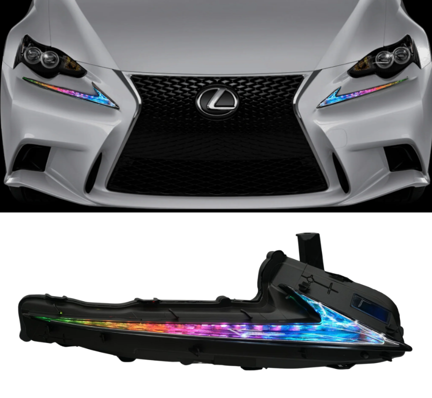 Lexus IS Multicolor Flow Series DRL Boards (2014-2020)