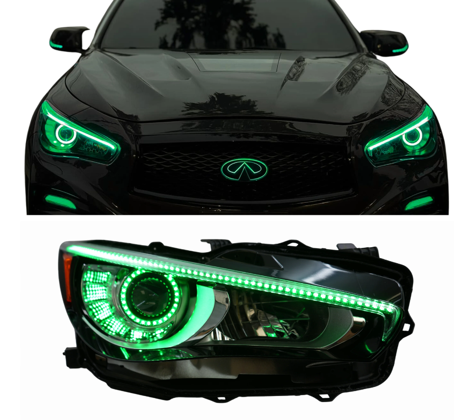 Infiniti Q50 Multicolor DRL Boards (2014-2024)