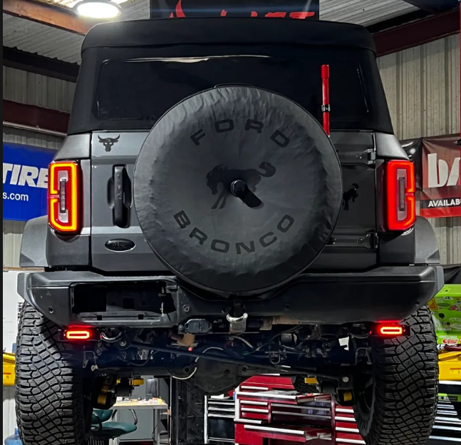 2020-2023 FORD BRONCO SLIM HALO BAR KIT