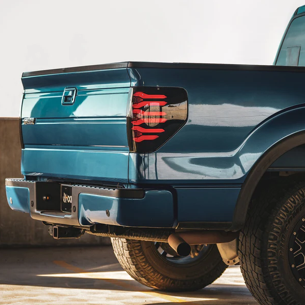 09-14 Ford F150 LUXX-Series LED Tail Lights Black