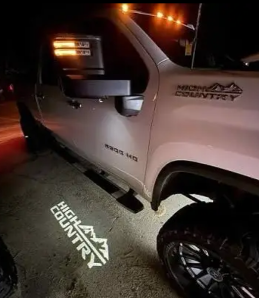 Silverado High Country Puddle Lights