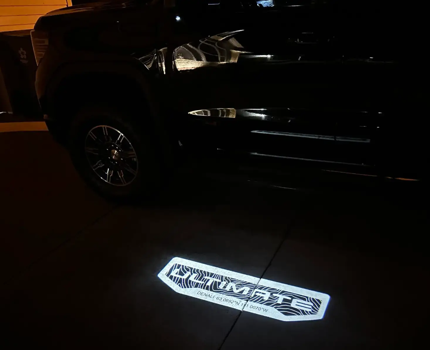 GMC AT4X Puddle Lights