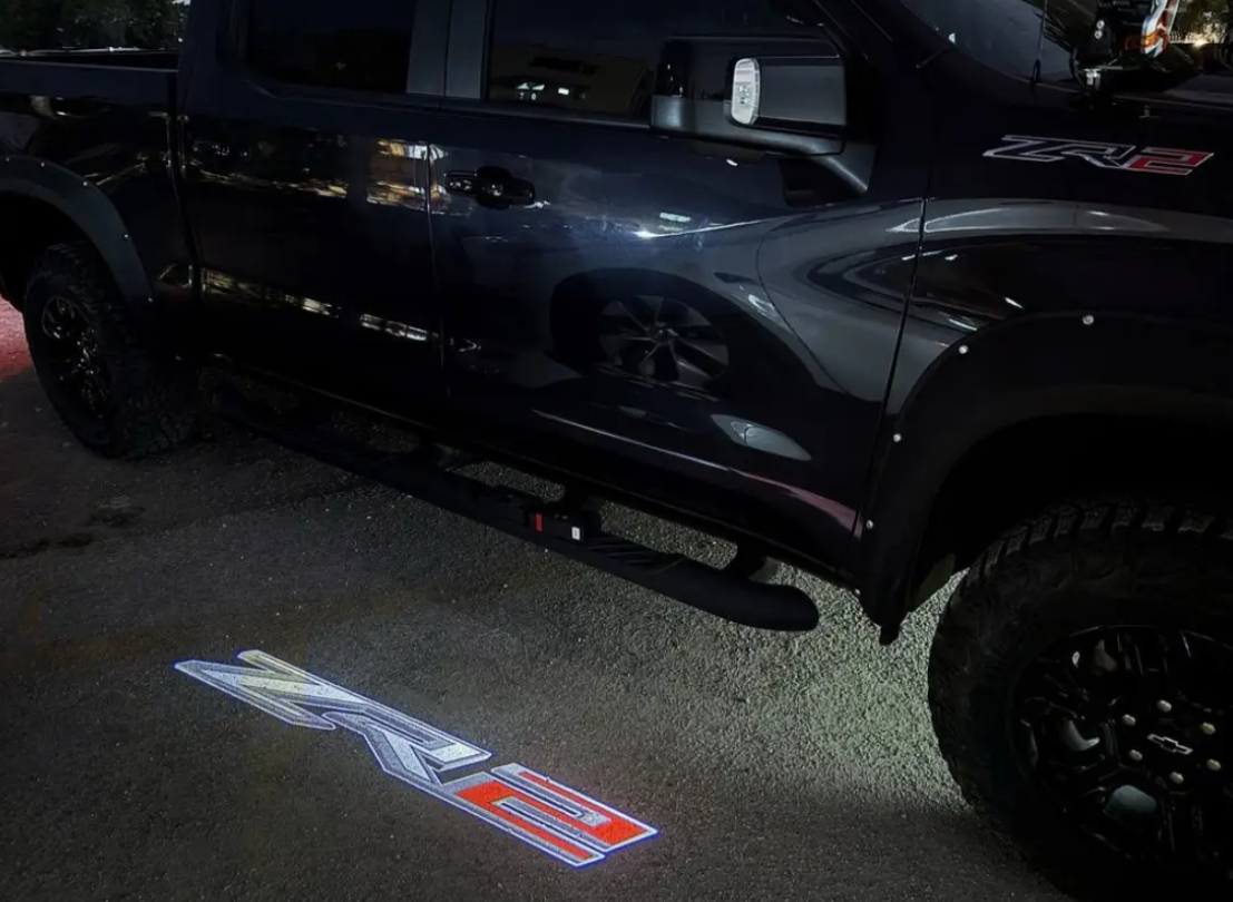GMC AT4X Puddle Lights