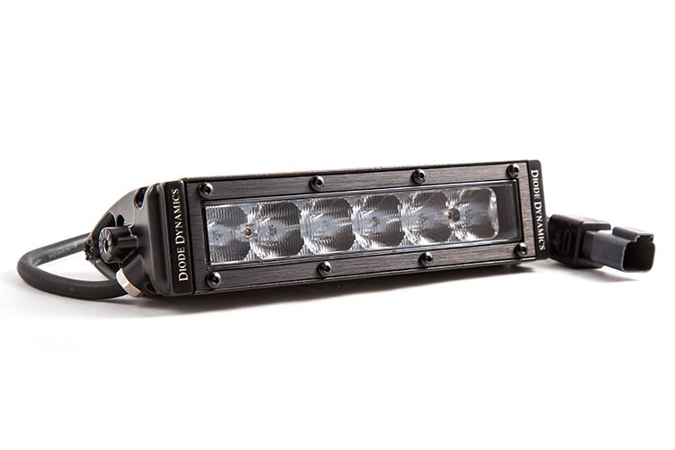 Stage Series 6" SAE/DOT White Light Bar (one)