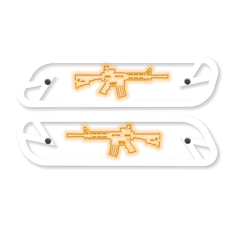 AR15 Hood Emblem Replacements - Fits 2019-2025 Ram® 2500, 3500, 4500 - Fully Customizable, LED