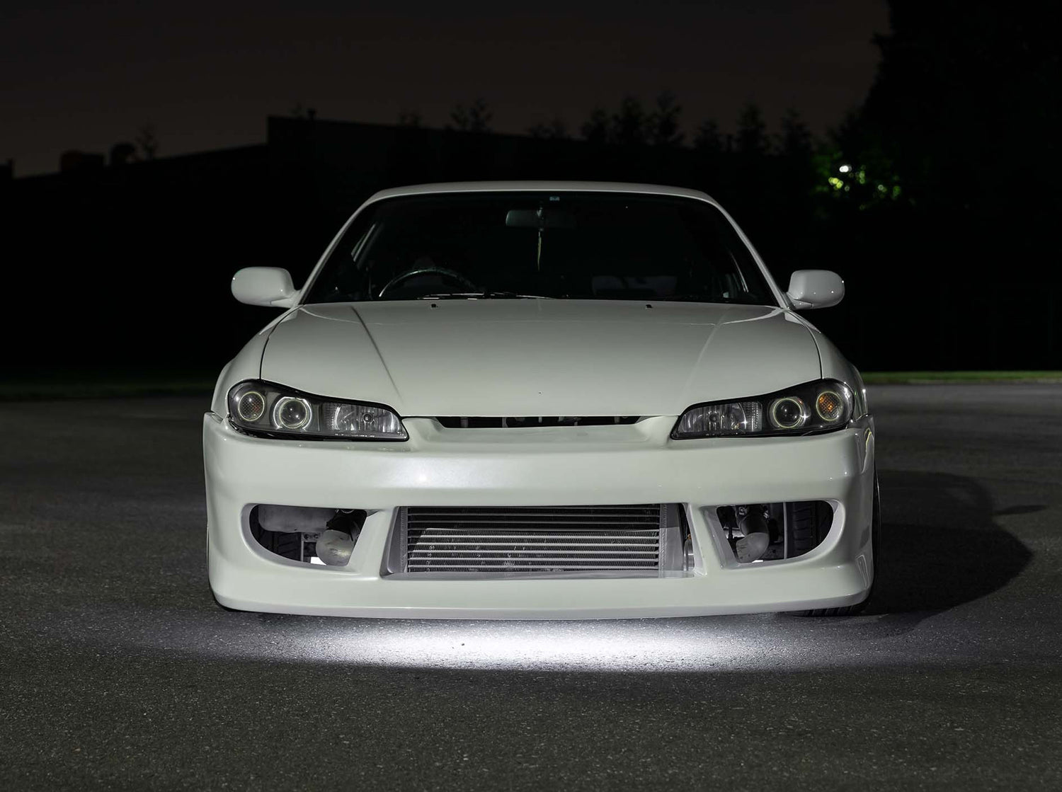 White LED Flexible Slimline Car Underbody Lighting Kit
