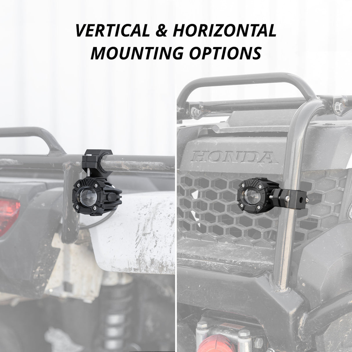 2in Dual Mode LED Driving Light Kit for Motorcycles, UTVs & ATVs