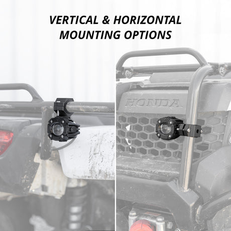 2in Dual Mode LED Driving Light Kit for Motorcycles, UTVs & ATVs