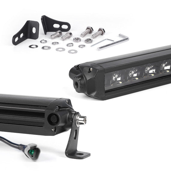 6"-10" Fog + Strobe LED Razor SAE Light Bar Add-on Without Switch+Wire
