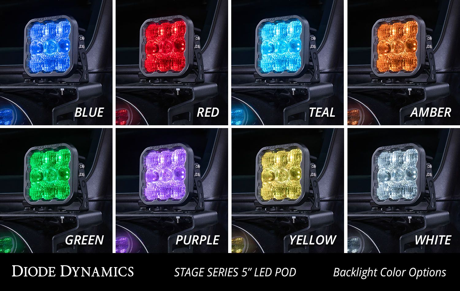 SS5 CrossLink 7-Pod LED Light Bar (one)