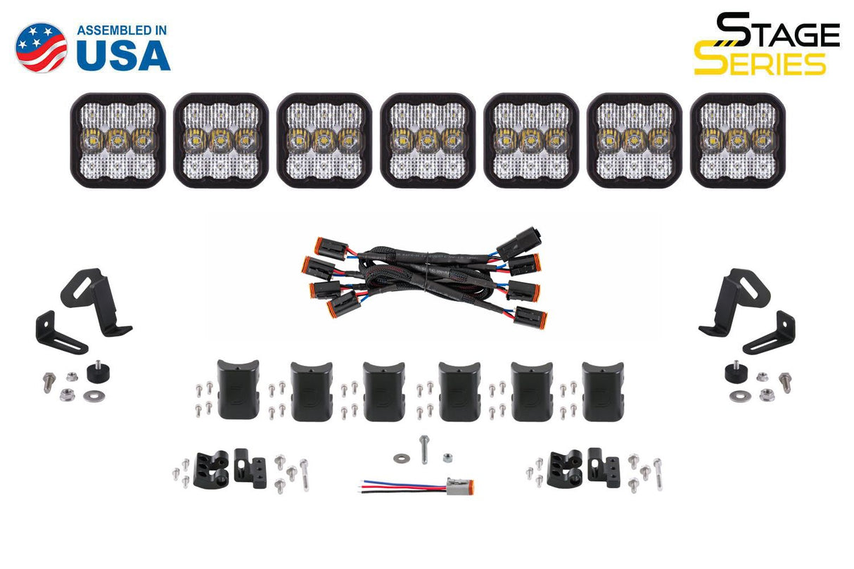 SS5 CrossLink 7-Pod LED Light Bar (one)