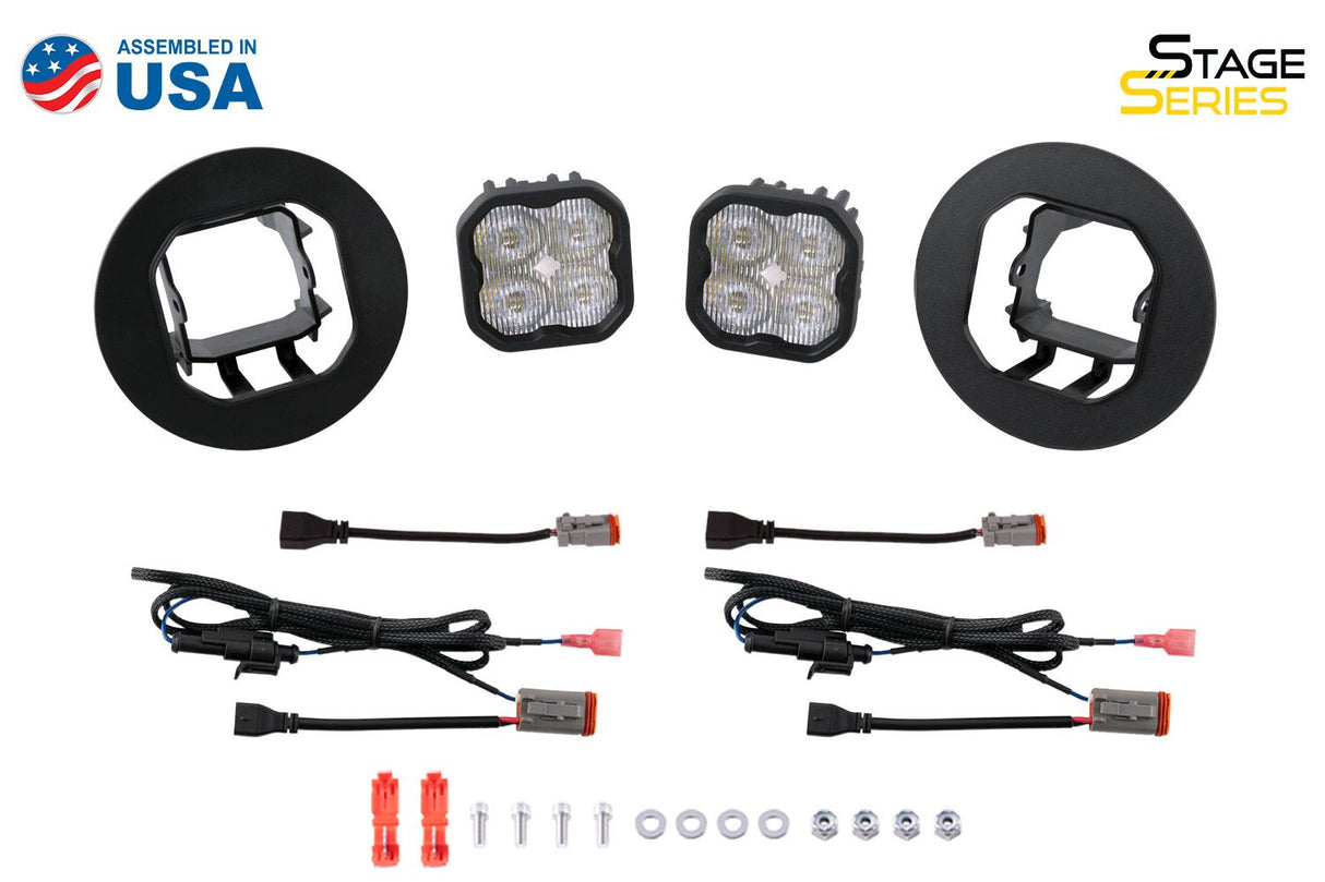 SS3 LED Fog Light Kit for 2007-2013 GMC Sierra 1500