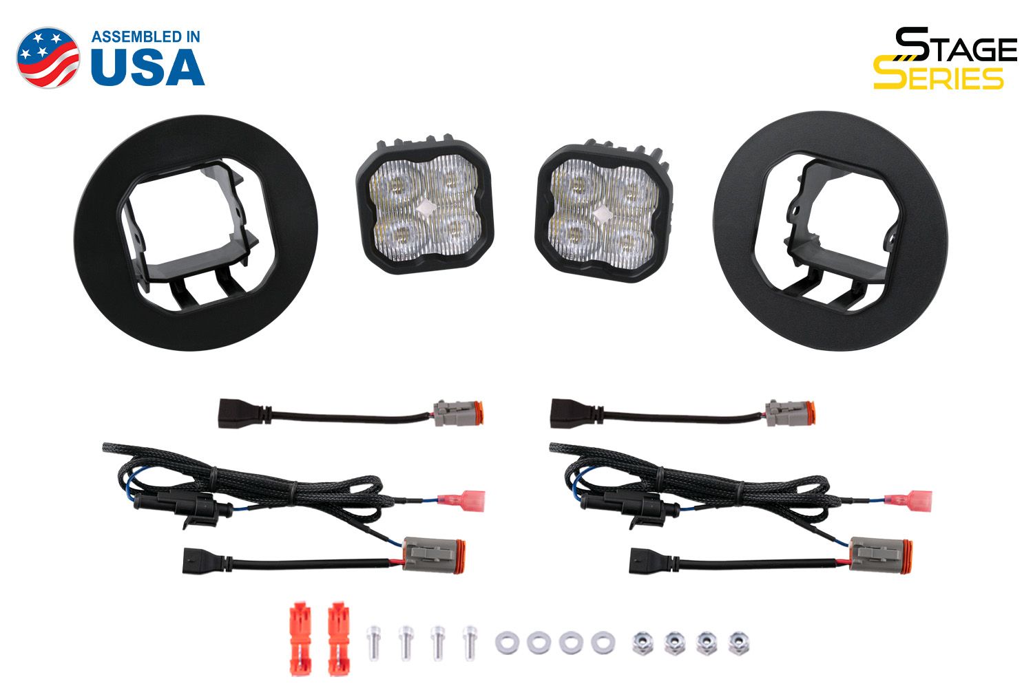 SS3 LED Fog Light Kit for 2007-2013 GMC Sierra 1500