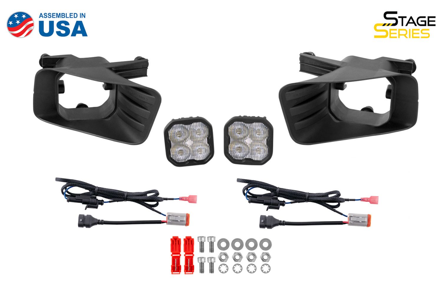 SS3 LED Fog Light Kit for 2010-2018 Ram 2500/3500
