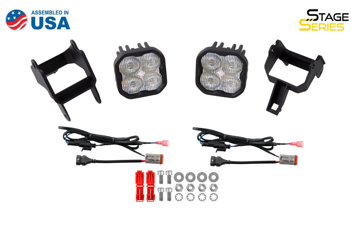 SS3 LED Fog Light Kit for 1999-2010 Ford Super Duty F-250/F-350